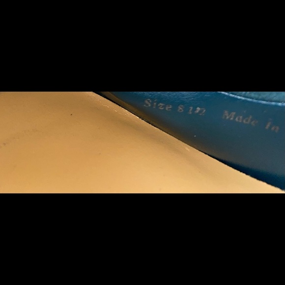 Dolce Vita Size 8 1/2 Green Suede Lizard inspired Trim Platform Heeled Pumps - Picture 10 of 14